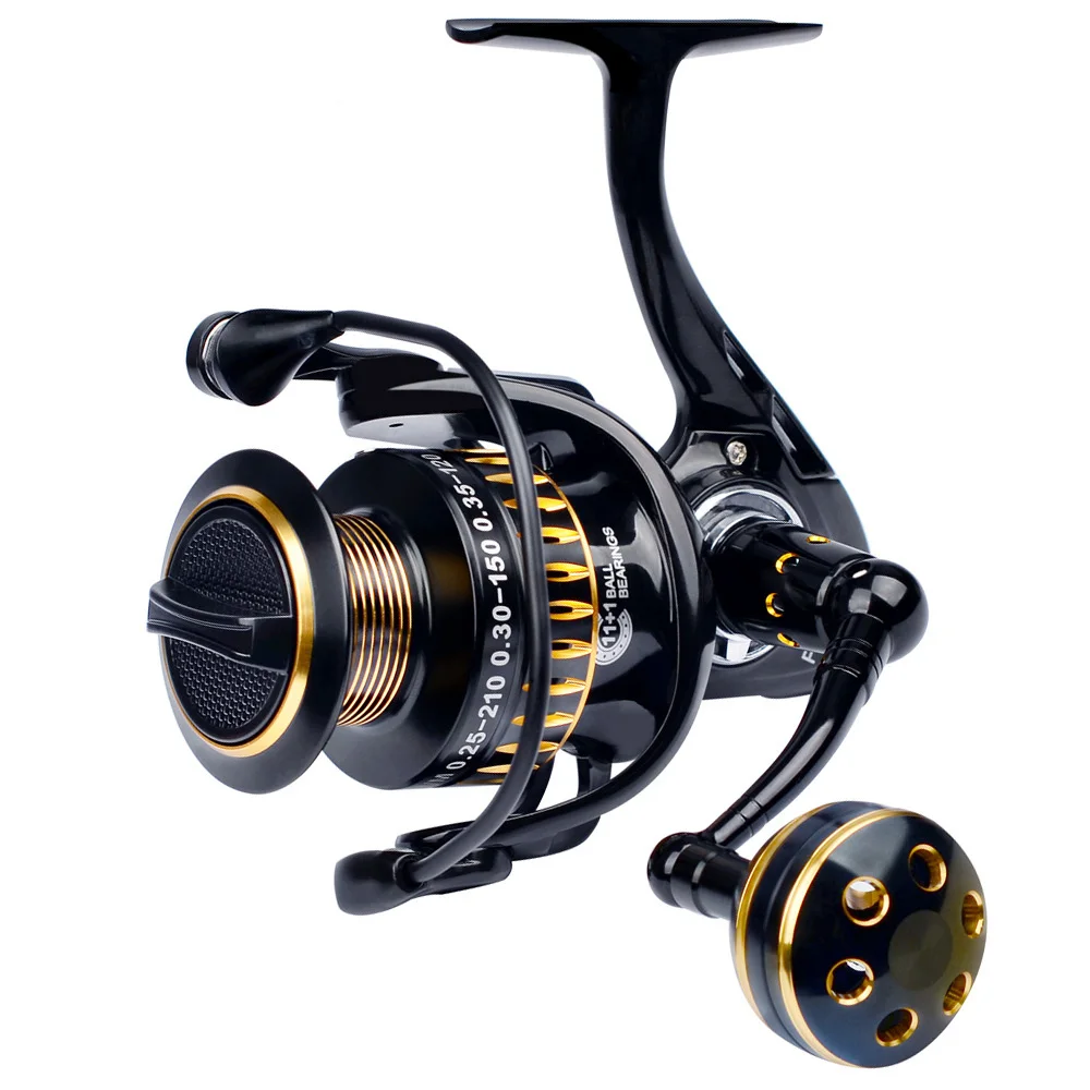 

High Speed 5.0:1 Fishing Reels Water Resistant Spinning Reel Left/Right Handle 11+1 Bearings Sea Boat Carp Spinning Reel