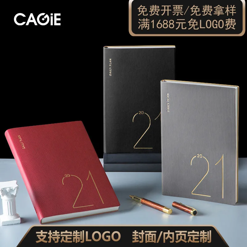 

2020 Efficient Manual High Quality Pu Soft Leather A5 Notebook Business Simple Hand Account Book Planner Customizable