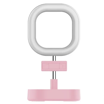 

Fashion Telescopic Desktop Ring LED Fill Light Bracket Stand Holder For Live Streaming Facebook Ring Light