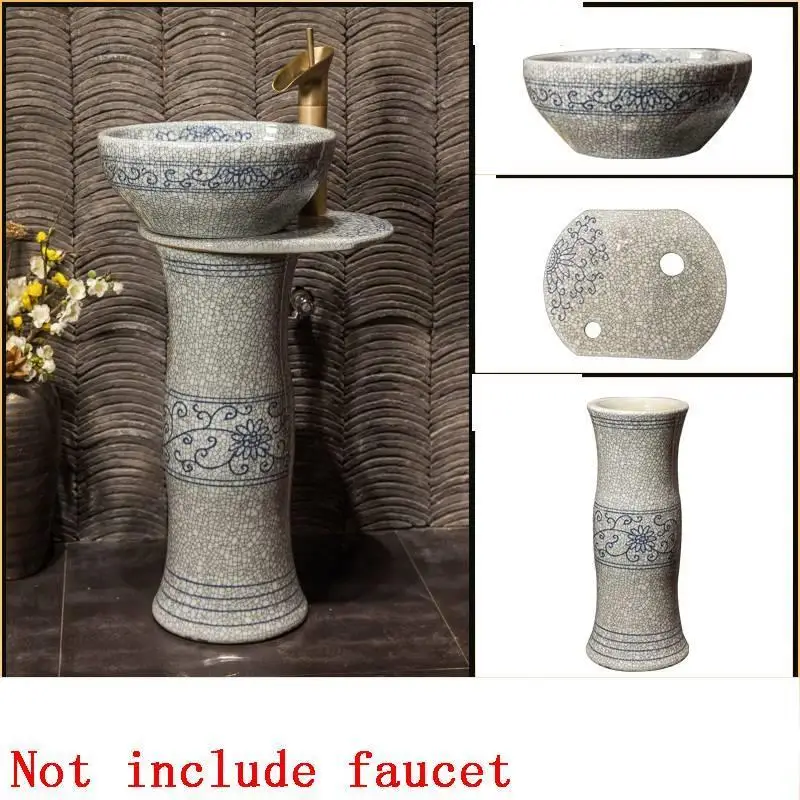 Version T Waschbecken Pia Para Waschtisch Salle De Bain Vanity Баньо собре Encimera Куба Banheiro Ванная комната раковина умывальник - Цвет: Version T