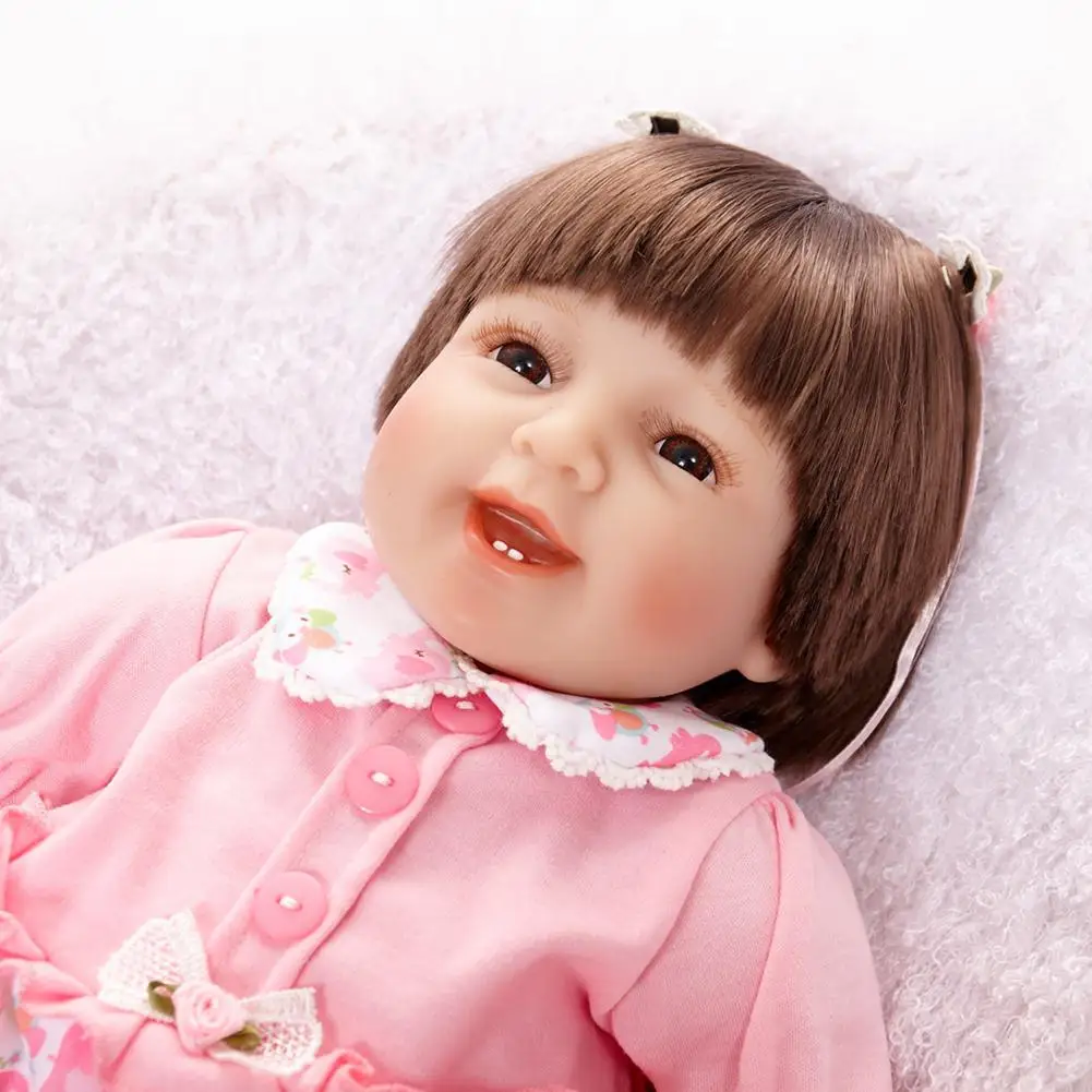 55 см Силиконовые Reborn Super Baby реалистичные детские Bonecas Детские куклы Bebes Reborn Brinquedos Reborn игрушки для детей Подарки