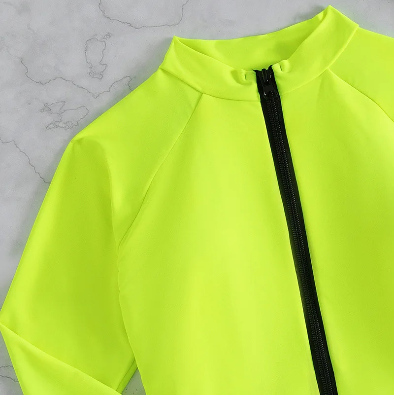 Long sleeve Swimsuit Rashguard Women Surfing Swimwear Surfing Diving swimming diving suit women Bodysuit Rash Guard rash guard surfing swimsuit