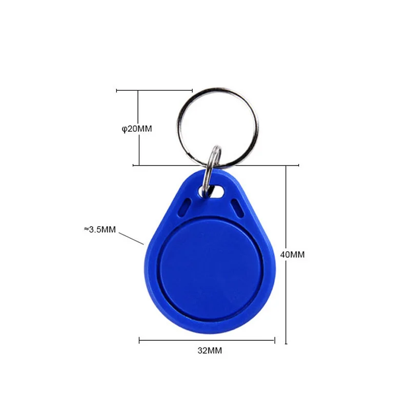 RFID Access Control Rewritable NFC Smart Chip Key Fob Pack