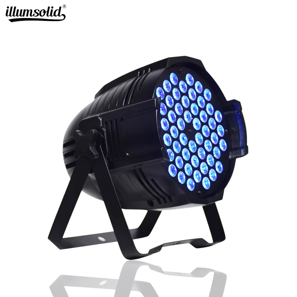 luces led de escenario para dj iluminacion rgb de 54x3w dmx para bodas iglesia musica de fiesta espectaculos en directo y clubs