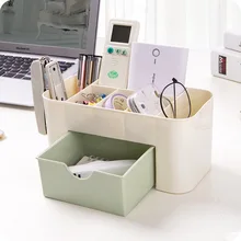 Мульти-функциональные украшения коробка Пластик косметический ящик для хранения на столе контейнер для хранения всякой всячины Макияж Организатор с маленький ящик
