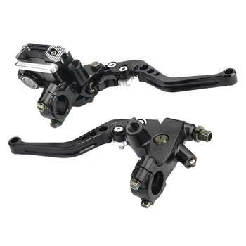 

22mm 7/8'' Motorcycl Clutch Brake Levers Master Cylinder Reservoir Universal