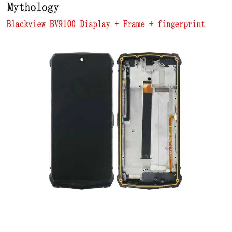

Mythology Original LCD For Blackview BV9100 MTK6765 4GB+64GB Touch Screen Display Rechargeable LCD with Frame