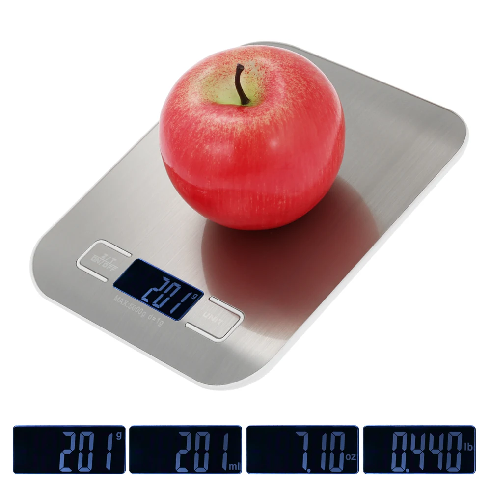 

10kg/1g Accurate Electric Kitchen Scale High-precision Kitchen Scale Mini Electronic Platform Scale Food Weighing Scale Tool