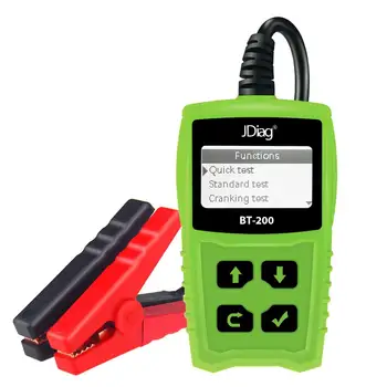 

JDiag BT200 Car Battery Life Tester Detector Voltage Analyzer Diagnostic Tool Free Update Automotive Scanner Car Accessories