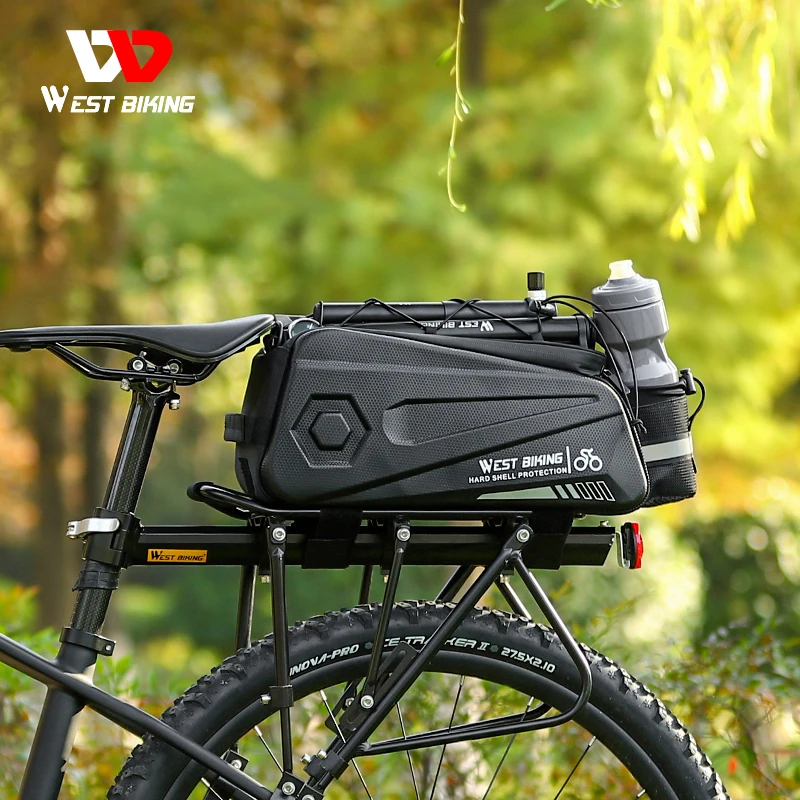 WEST BIKING Waterproof Bicycle Rear Seat Bag MTB Mountain Road Bike