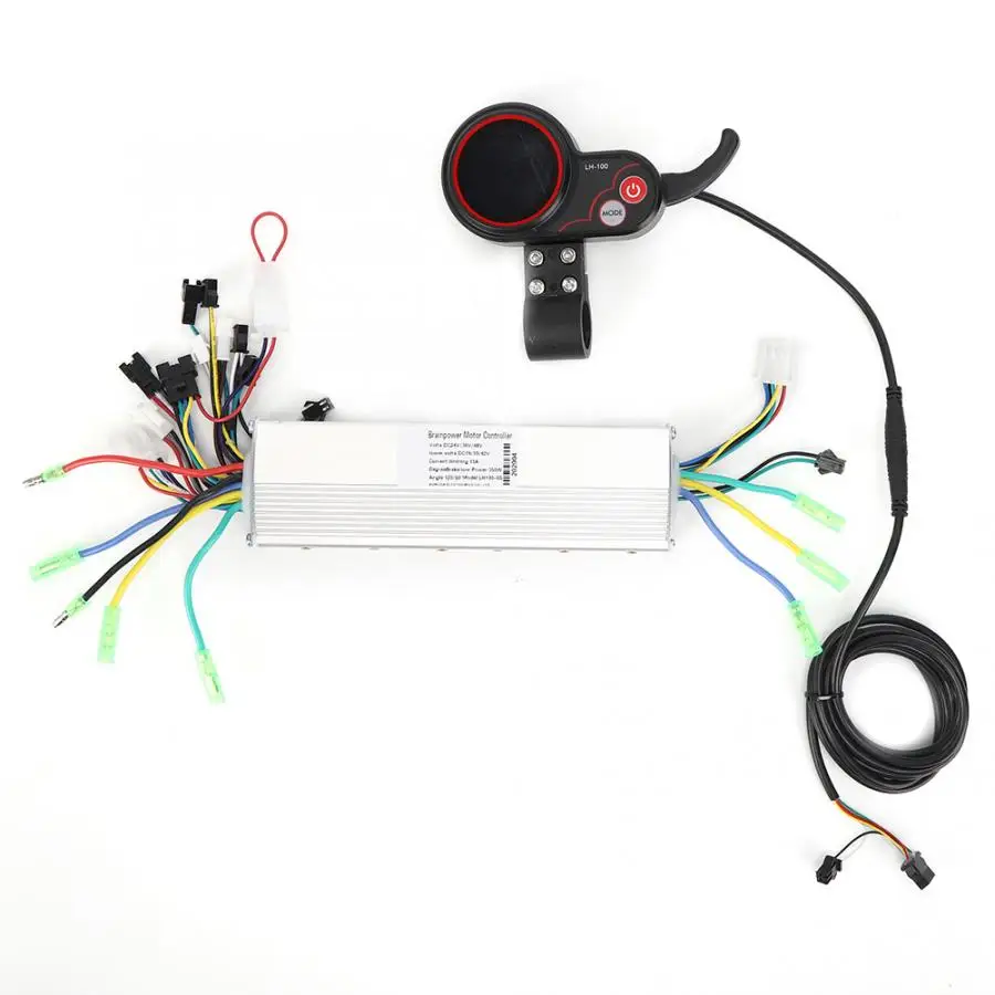 24v 36v 48v 60v 250w350w Ebike Motor Controller Thumb Throttle Lcd