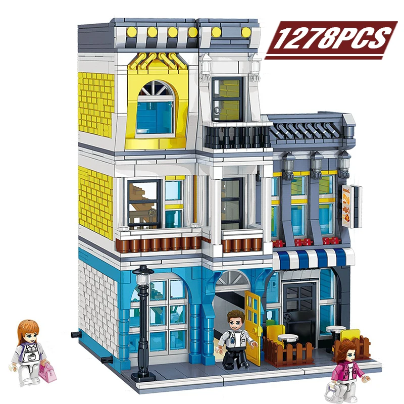 

Creator Expert Building Blocks Legoing Architecture Forbidden City business Street Bricks Holiday Gift Toys for Children Husband