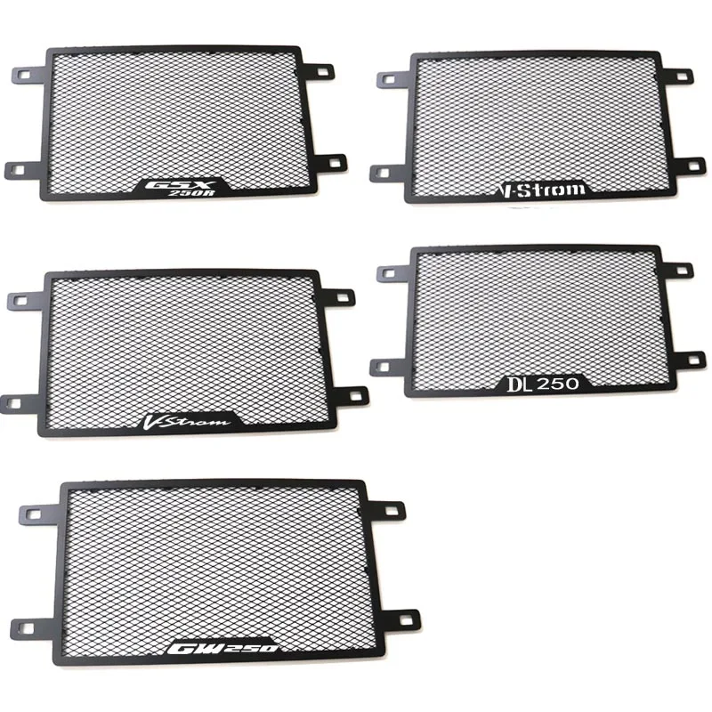 

for V-STrom 250 GSX250R DL250 GW250 GW250F GW250S Motorcycle Accessories Radiator Grille Guard Cover Protector