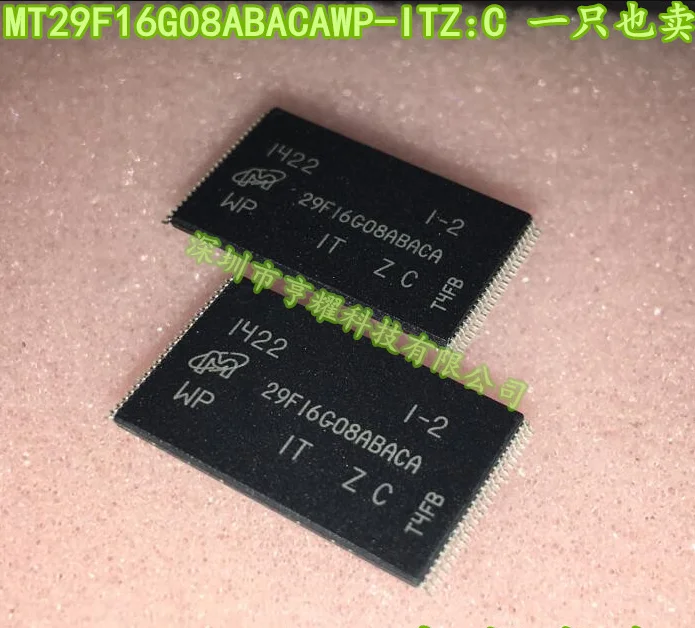 

Mxy 100% новая Оригинальная фотография: C TSOP48 MT29F16G08ABACAWP MT29F16G08ABACA