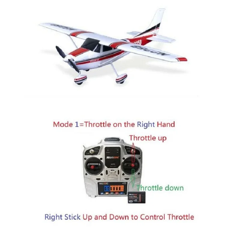 RC Hobby Plane Big tessna 182 EPO RTF готов к полету без аккумулятора хороший для начинающих|rc hobby