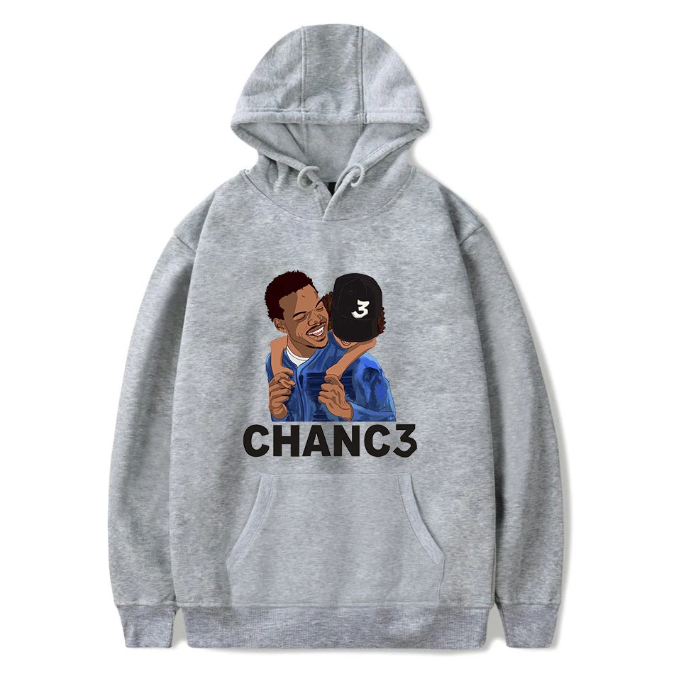 Повседневные толстовки Chance The Rapper для мужчин и женщин модные Harajuku с капюшоном