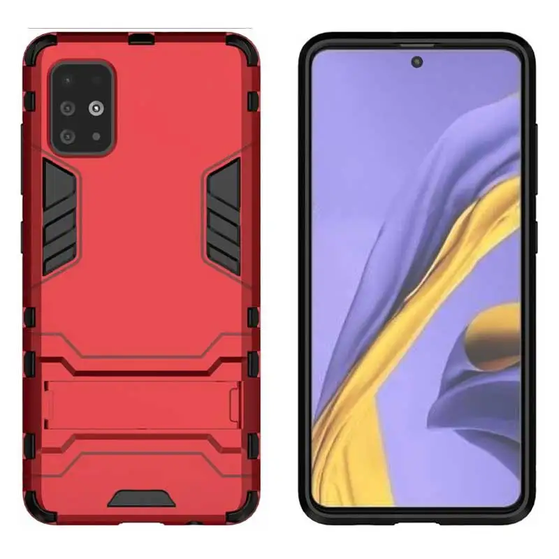 

For Samsung A51 Case Shockproof Armor Phone Case For Samsung Galaxy A51 SM-A515F A515F A515 Silicon & Hard PC Protection Cover