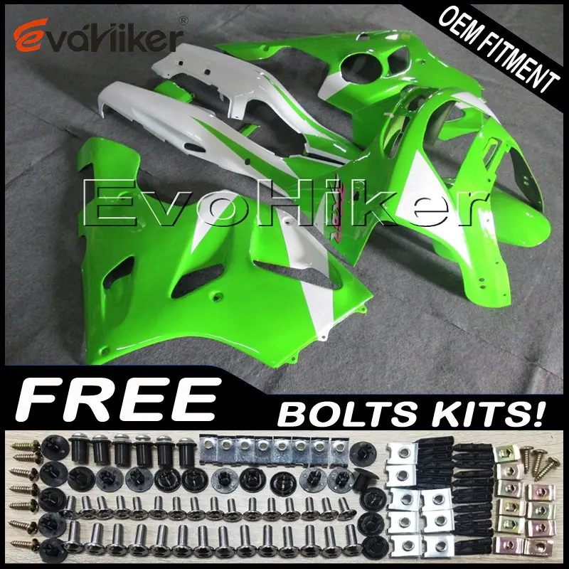 Заказной обтекатель мотоцикла для ZX6R 1994-1997 ABS мотор панели тела комплект красный+ подарки - Цвет: K