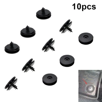 

10Pcs/set Car Floor Mat Buckle Auto Fastener Clips Antiskid Pad Fastener Auto Fastener Skid Resistant Carpet Fixed Clamp1