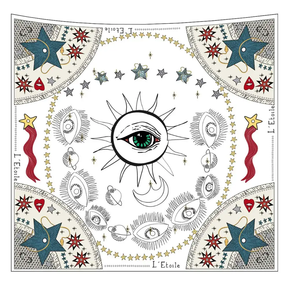 

Flag Retro Divination Tapestry Realistic 3D Printing Popular Handicraft Home Decor