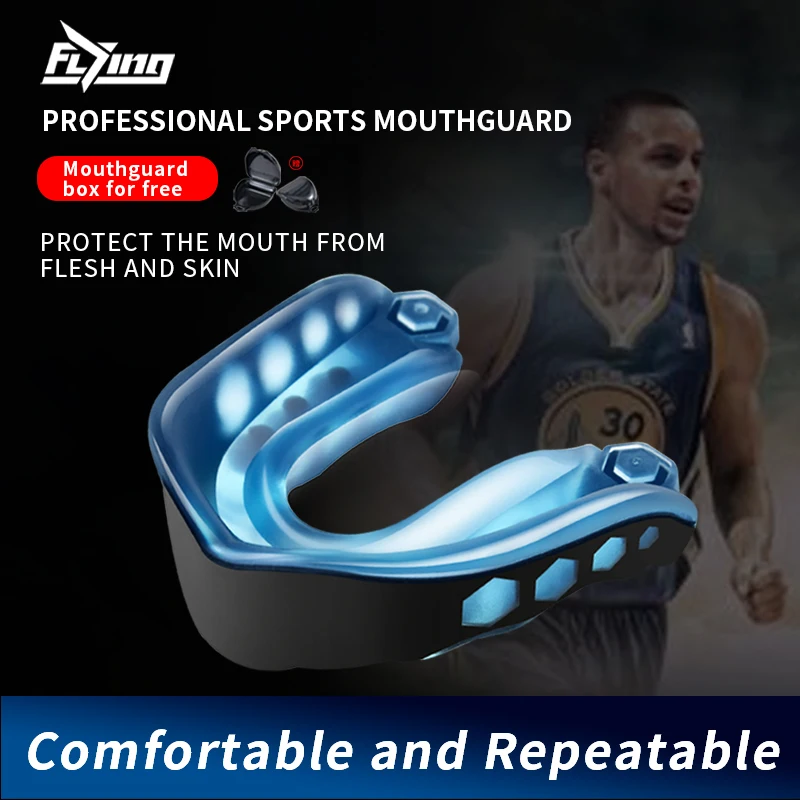 Boxing Mouthguard Orthodontic-Appliance-Trainer Tooth-Protector Sports-Brace 1pcs