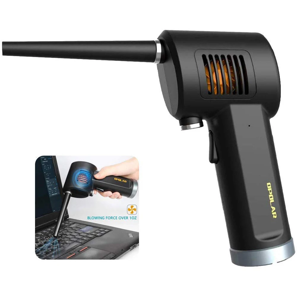 Air-Duster Computer-Cleaning Compressed-Air-Can--Spray-Duster Electric Cordless for Can-Of-Air