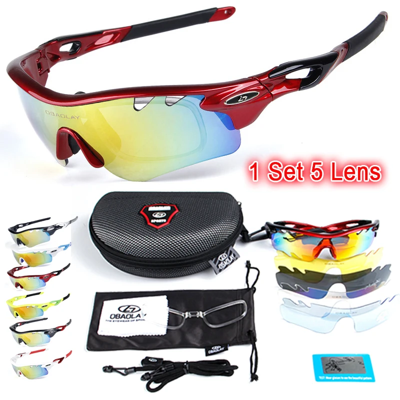 

Acetate Frame 1Set 5Lens Fishing Glasses lunette polarisantes peche Outdoor Sport Eyewear UV400 Men Fishing Polarized Sunglasses