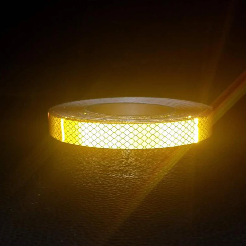 PET Reflective Tape MTB Bike Bicycle Cycling MTB Reflective Stickers Adhesive Tape Bike Stickers Bicycle Accessories