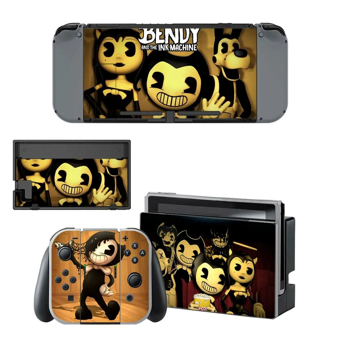 Бенди и чернильная машина nintendo Switch наклейка для кожи виниловая nintendo Switch наклейка s кожа для nintendo Switch консоль и Joy-Con
