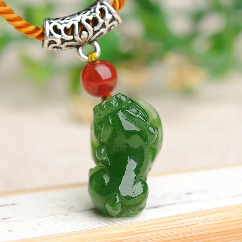 Hetian Jade подвеска элегантные мужские и женские деньги нефрит кулон подвески