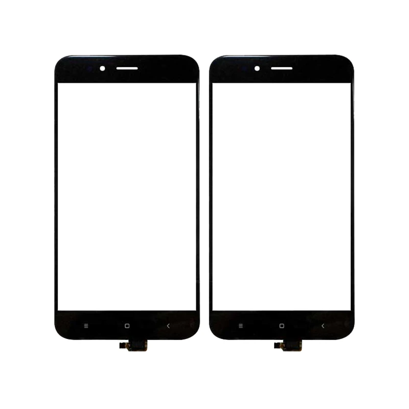 1 шт. Высокое качество для Xiaomi Mi A1 сенсорный экран стеклянная панель дигитайзер сенсор Сенсорная Панель переднее стекло