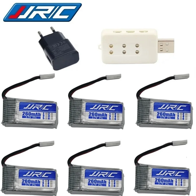 JJRC H8 мини аккумулятор 3,7 в 150 мАч 260 мАч Lipo батарея зарядное устройство наборы для дрона H8 JJRC H8Mini RC Квадрокоптер Дрон часть
