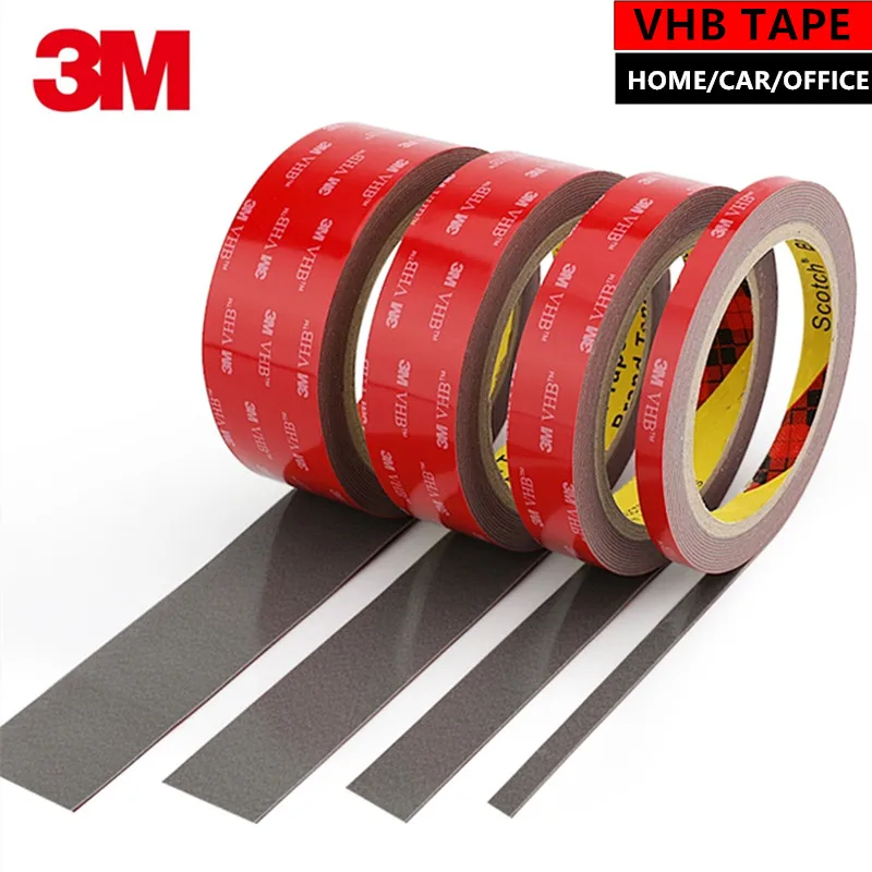 3 м акриловая VHB клейкая двухсторонняя FoamTape сильный Adhese Pad IP68 Водонепроницаемый