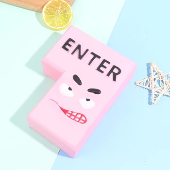 

Antistress Pillow Gadget Entertainment Novelty & Gag Toys Super Cute Ultra Big Creative Enter Button Stress Relief Toys Unisex