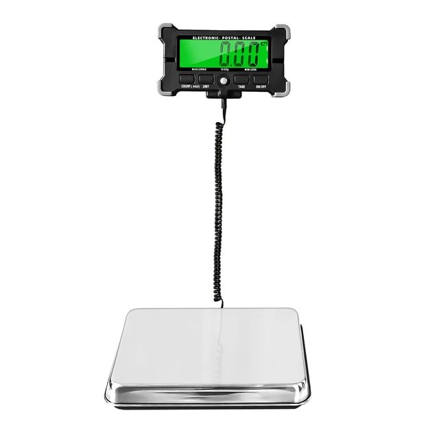 Digital 50 lb x 0.2 oz Postal Table Shipping Scale with Large