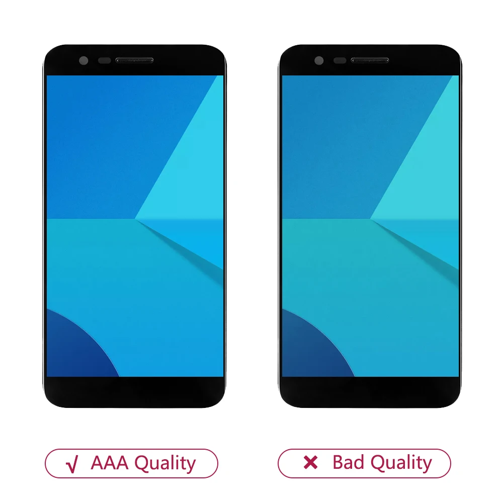 100% тест 5 3 &quotОригинальный дисплей для LG K10 2017 ЖК с цифровым преобразователем