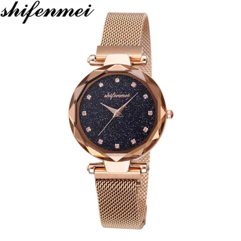 

Shifenmei Watch Women 2019 Ladies Watches Top Brand Luxury Diamond Woman Watch Ultra Thin Clock Free Shiping Relogio Feminino
