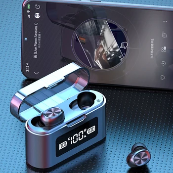 

Wireless Bluetooth Earphone with Microphone Sports Waterproof Touch Control Music Earbuds For Phone Wireless Headphones Headset