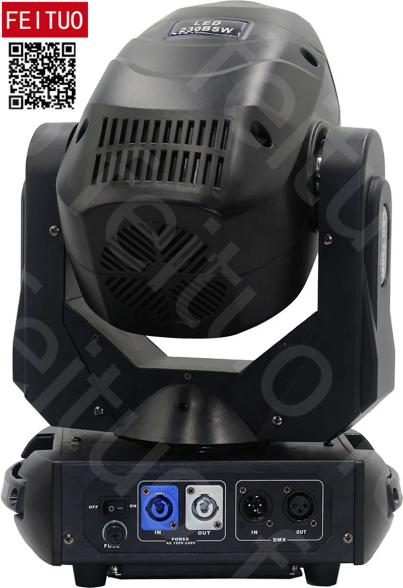 E-10lights dj show stage light 230w led spot moving head with gobos wheel