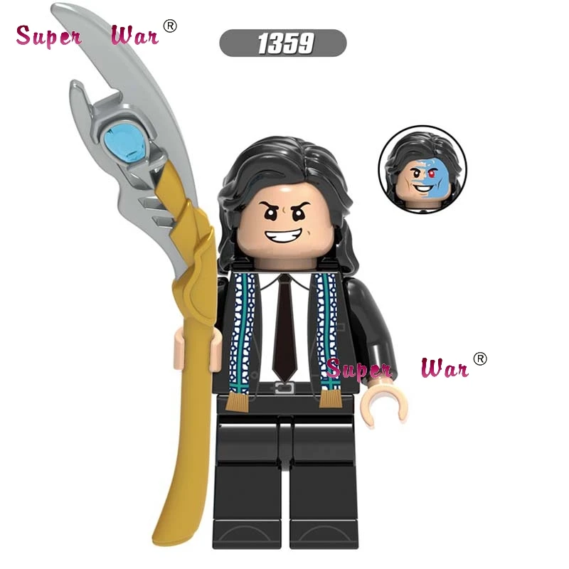 XH1359 50pcs Avengers Endgame Captain America Peggy Carter Thor Loki Jane Foster Monica Rambeau IronMan building block for children toy - Цвет: XH1359