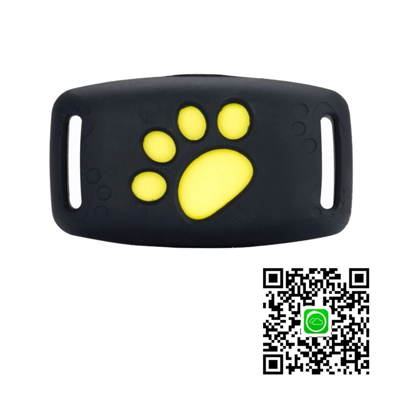 Черный N ошейник с gps трекерами регулируемые ремни домашнее животное базовый ошейник gps ошейник с локатором умный анти-осень беспроводной монитор для собаки Finder - Цвет: Черный