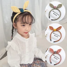 Южная Корея, детские цветные банты для волос, милые хипстерские аксессуары для волос для девочек, милые элегантные волосы принцессы