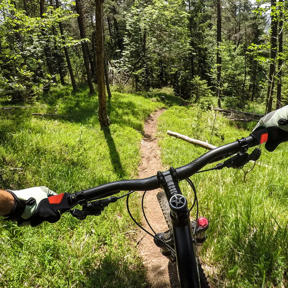Poignées De Vélo MTB En Caoutchouc, 2 Pièces Protecteur De Guidon De