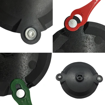 

12*10cm​ Cutter Head Black Plastic String Trimmer Accessory Replacement