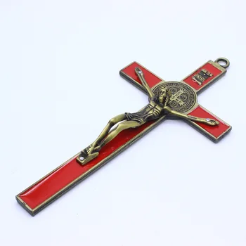 

19*9.2cm Fashion cross Catholic Christian Office Home Decoration Religious ornaments Christian jewelry accessories gift