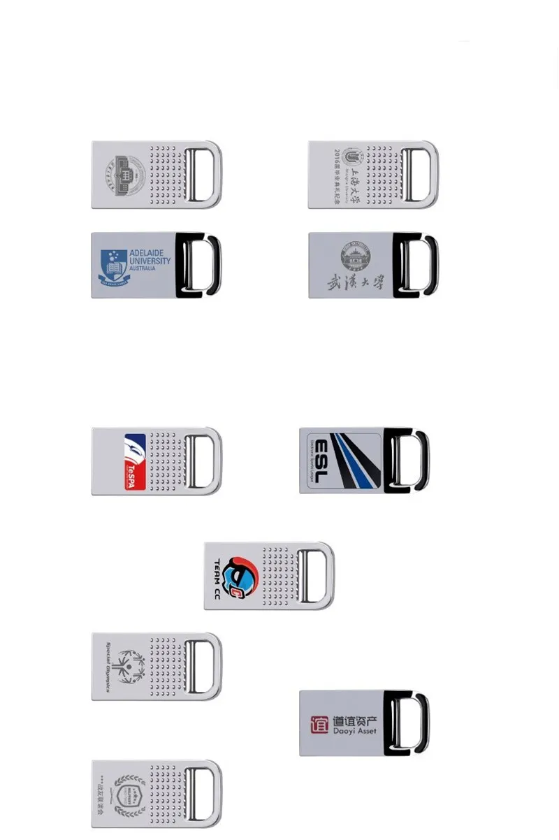 10 Stück Mini USB-Sticks Geschäftsgeschenke Speicherstick 4GB 8GB Benutzerdefiniertes Logo USB-Stick 16GB 32GB 64GB Wasserdichte Speichergeräte – Detail 9