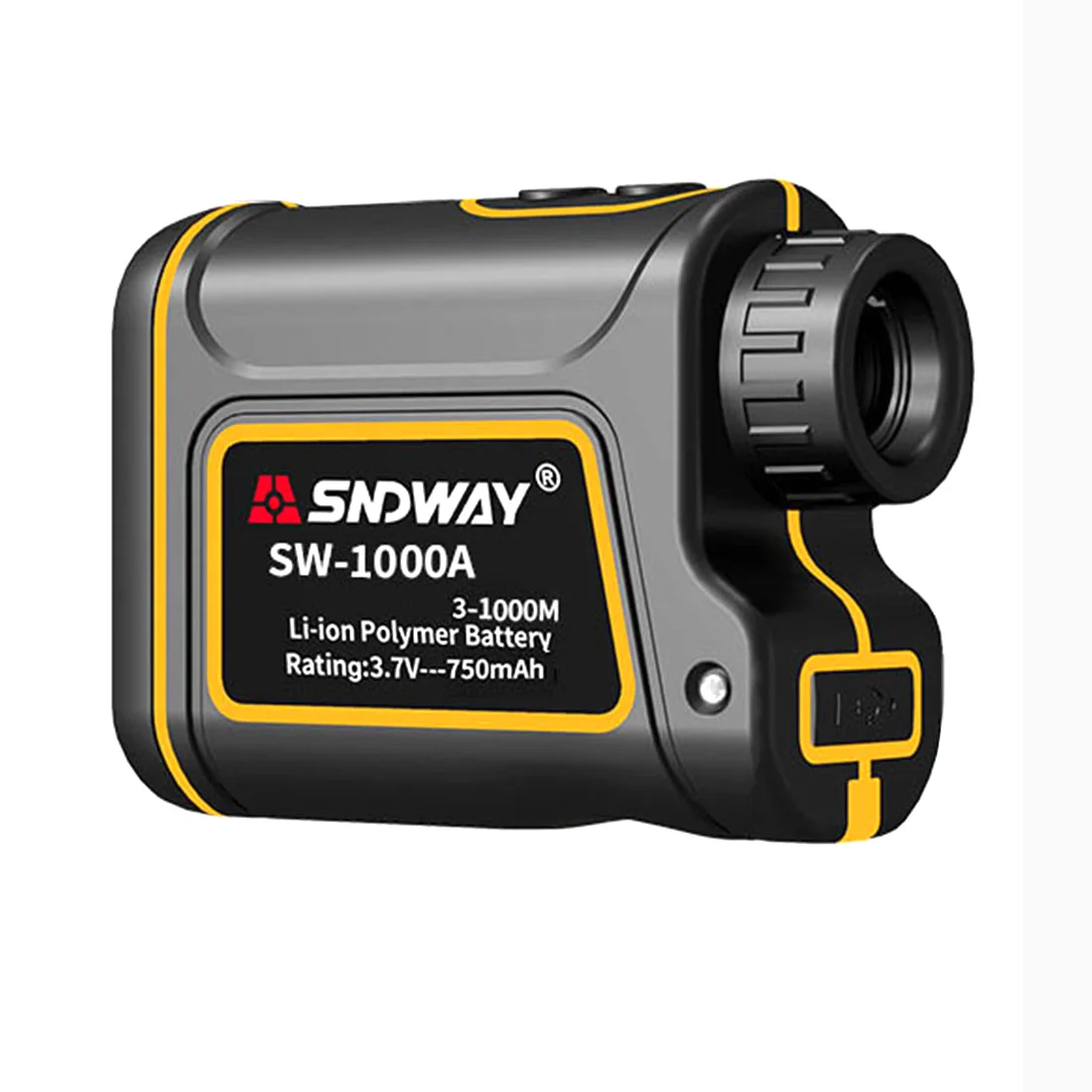 

NDWAY 7X Measurement Range Finder Hunting Golf Rangefinder Speed Scanning Model - IP54 Waterproof (1000m)