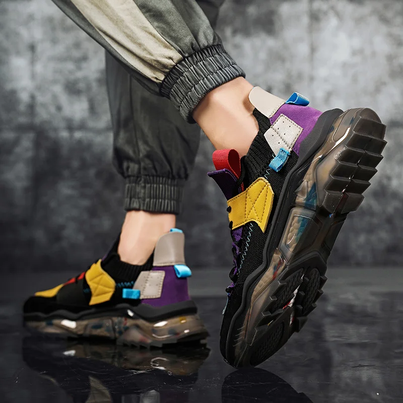 Men Sneakers Outdoor Casual Shoes Trainer Fashion Loafers Breathable Shock Absorption Male Running Shoe 39-46 - Image 6