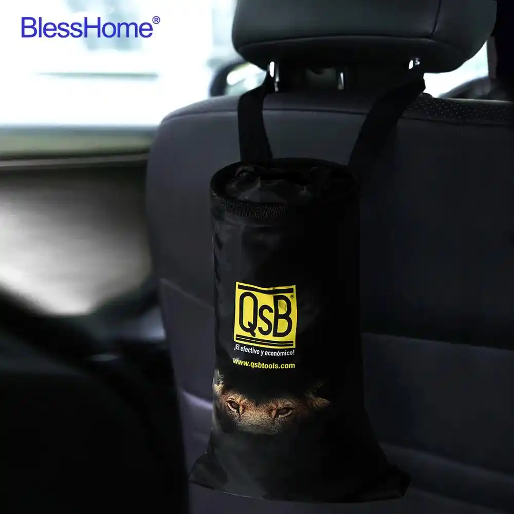 Blesshome 100ピース ロットカスタム折りたたみミニ車ゴミ袋車のごみ箱ドア環境に優しいシートバック車ごみバッグロゴ 車用ごみ箱 Aliexpress
