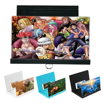 

12inch Mobile Phone Video Amplifier 3D Acrylic Screen Magnifier Desktop Holder Energy Saving And Environmental Protection